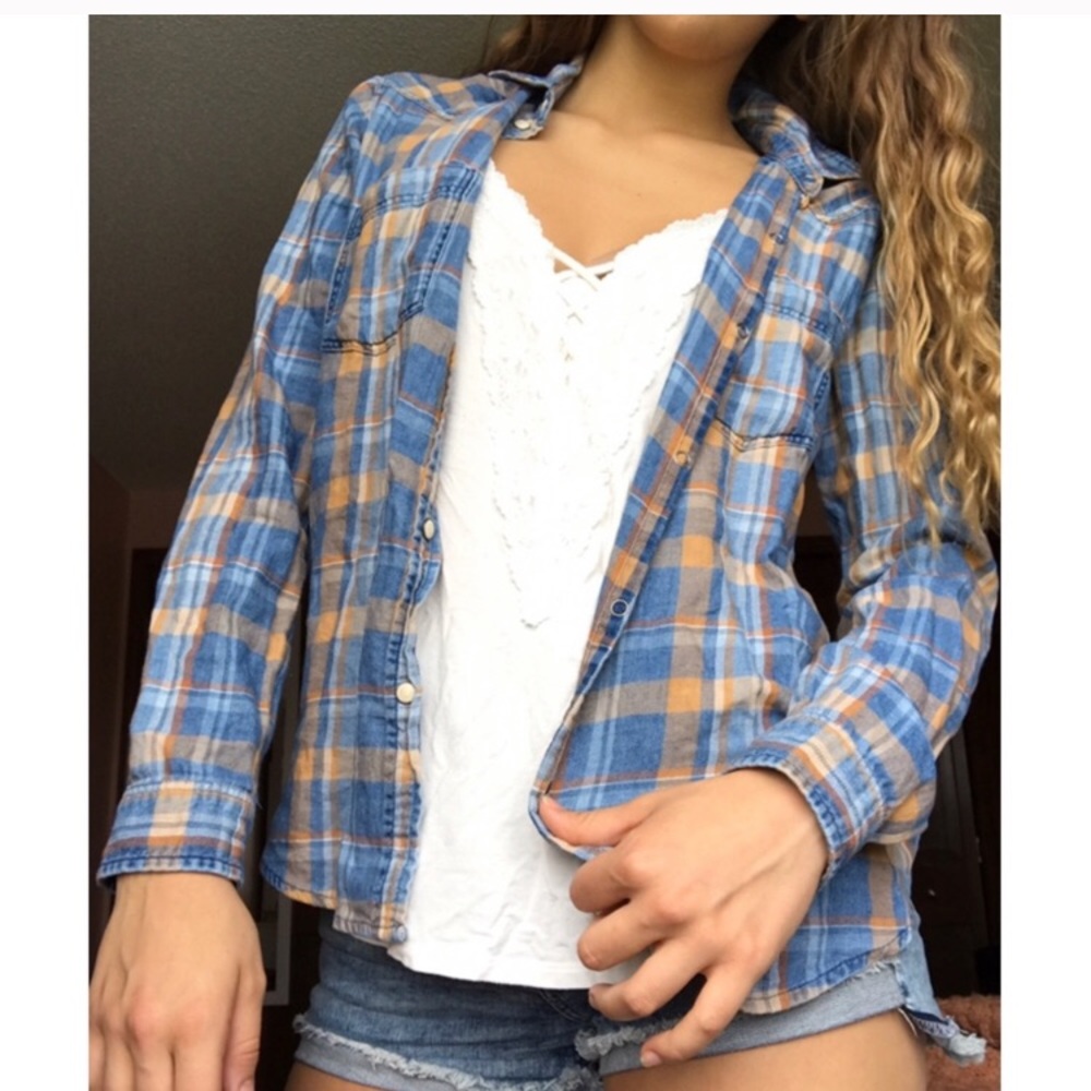 American Eagle Flannel AEO